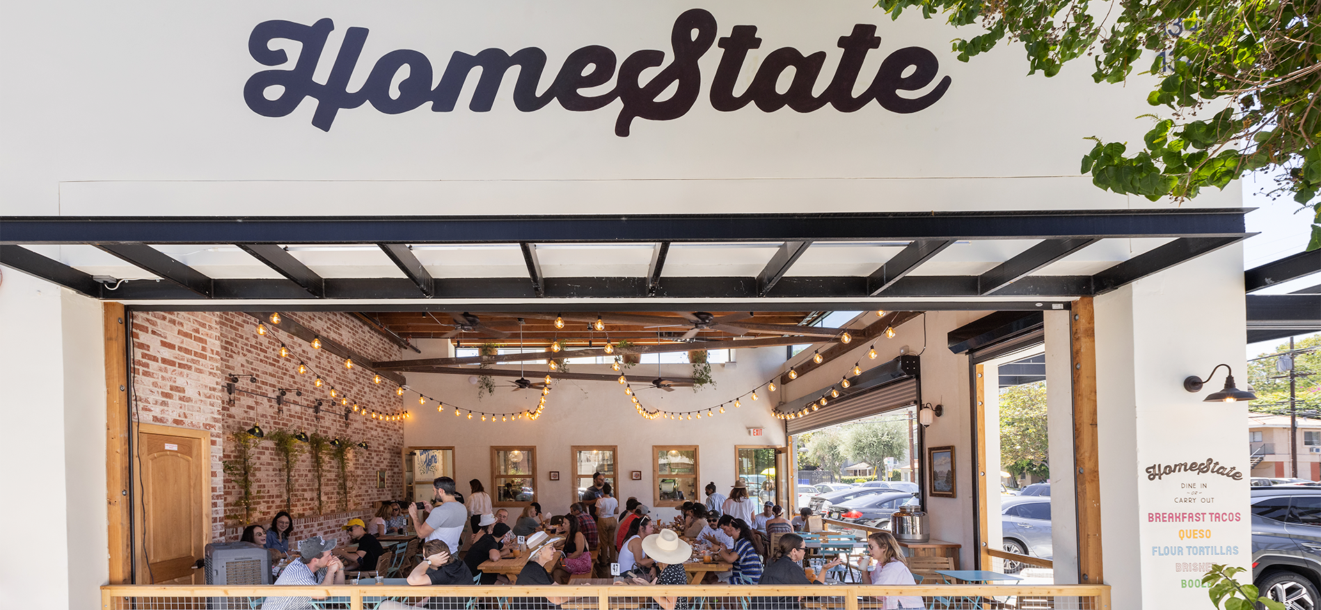HomeState restaurant dining area